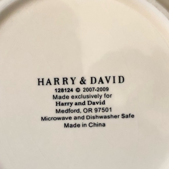 Harry & David Rustic Harvest Vegetable Appetizer Dessert Bread  Plates Set of 4 - Picture 4 of 4